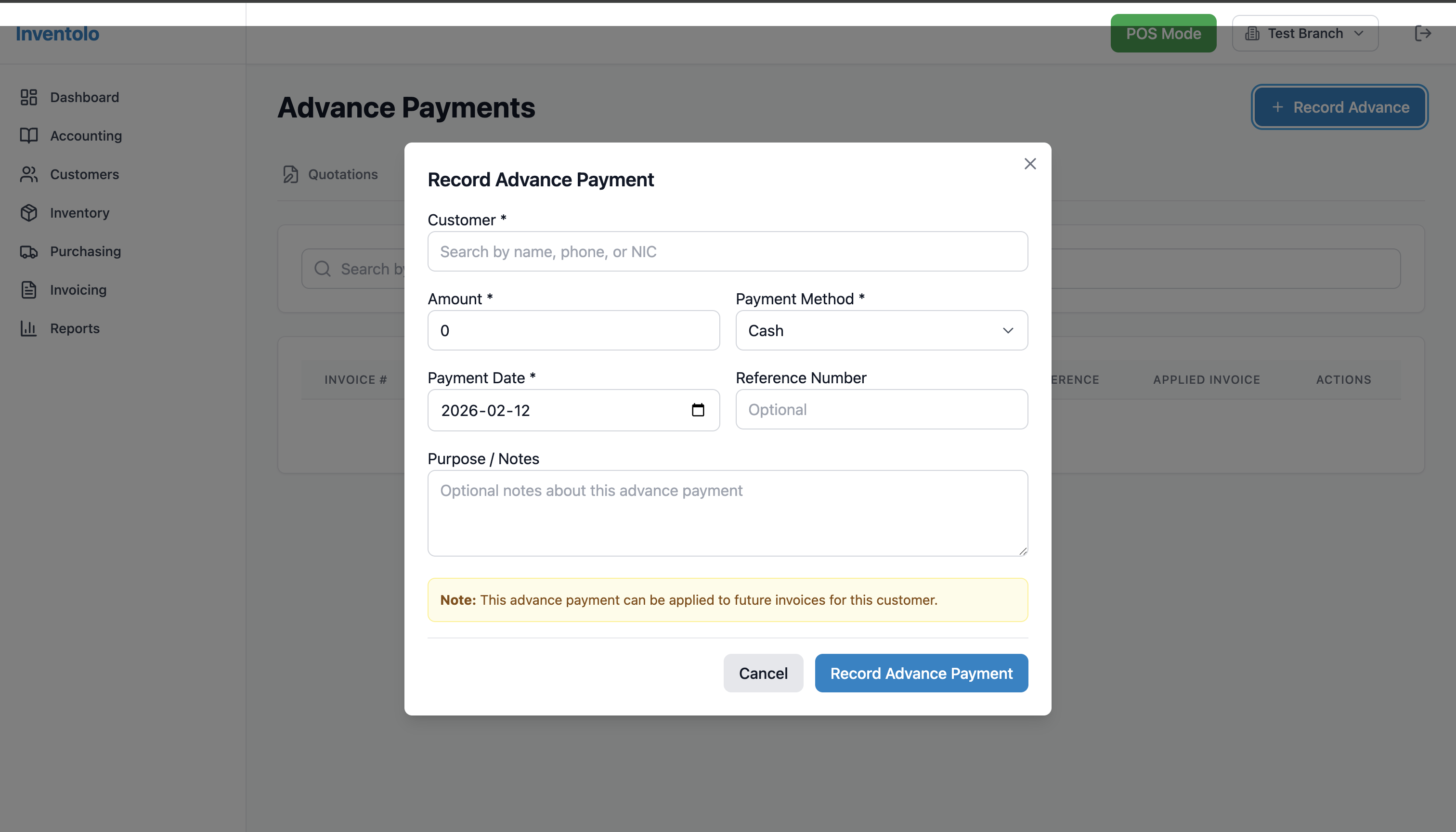 Product management system